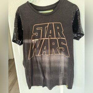 Star Wars sequins tshirt size L